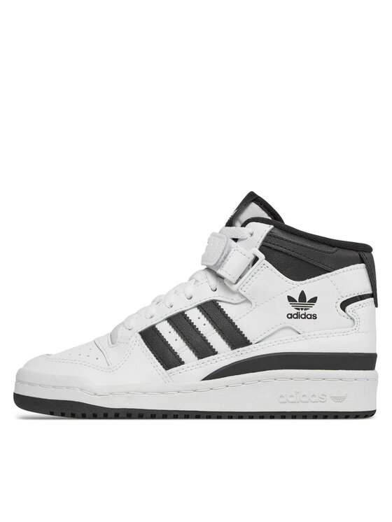 adidas adidas Sneakersy Forum Mid J FZ2083 Biela