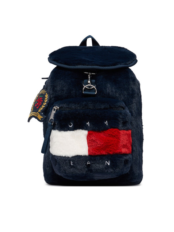 Tommy Jeans Tommy Jeans Rucsac Tjw Archive Fur Backpack AW0AW19078 Bleumarin