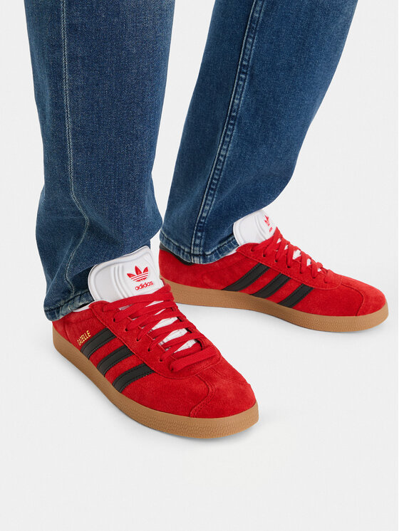 adidas adidas Sneakersy Gazelle IH9634 Czerwony
