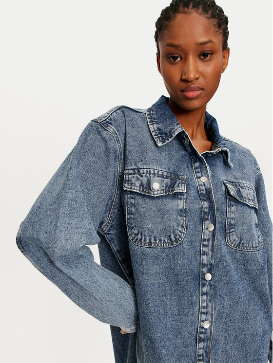 Noisy May Noisy May Jeanskleid Alva 27031370 Blau Oversize