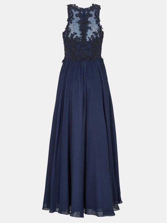 Hey Kyla Hey Kyla Abendkleid 5AG028HK Dunkelblau Regular Fit