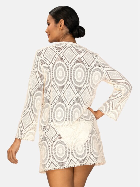 Feba Feba Vestito da spiaggia F235 Écru