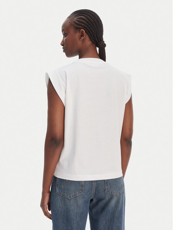 JOOP! Jeans JOOP! Jeans T-Shirt Tosha 30102133 Λευκό Regular Fit