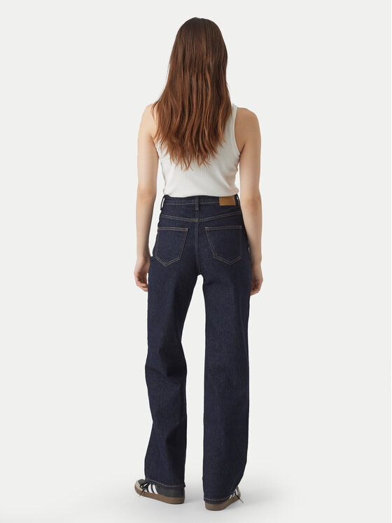 Vero Moda Vero Moda Jeansy Tessa 10297608 Granatowy Wide Leg