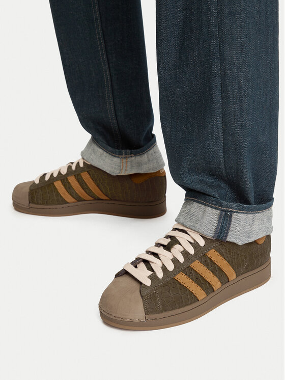 adidas adidas Sneakersy Superstar II KK4750 Brązowy