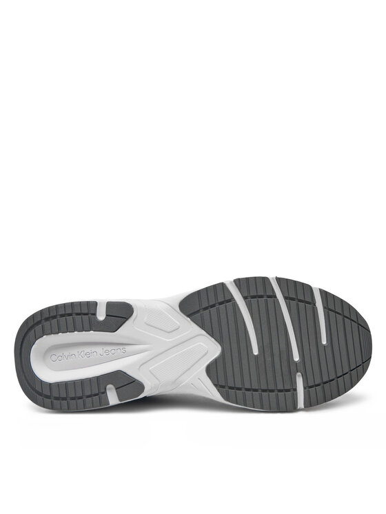 Calvin Klein Jeans Calvin Klein Jeans Снікерcи Retro Tennis Low Mg Mix Media YM0YM01171 Чорний