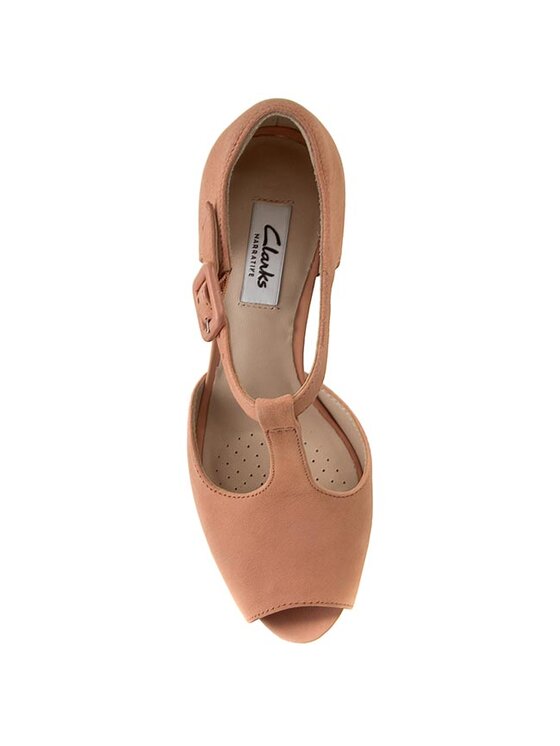 Clarks Chaussures basses Kendra Flower 261176474 Rose Modivo