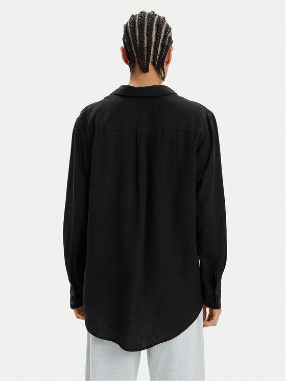 Vero Moda Vero Moda Srajca Linn 10305085 Črna Relaxed Fit