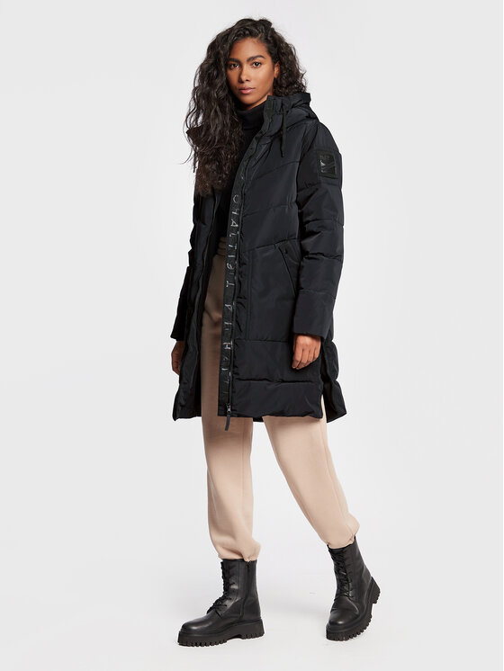 Halti Halti Зимно яке Linjat 065-0409 Черен Regular Fit