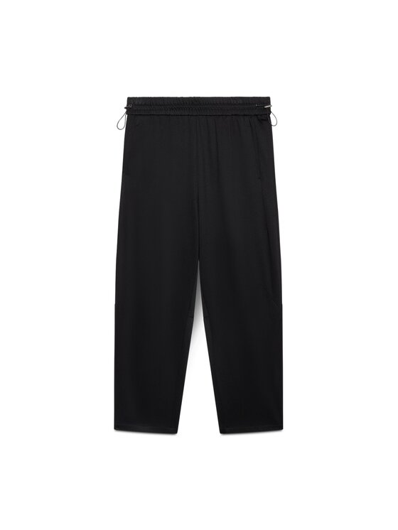 Fiorella Rubino Fiorella Rubino Pantaloni di tessuto P048E100083N033 Nero Baggy Fit