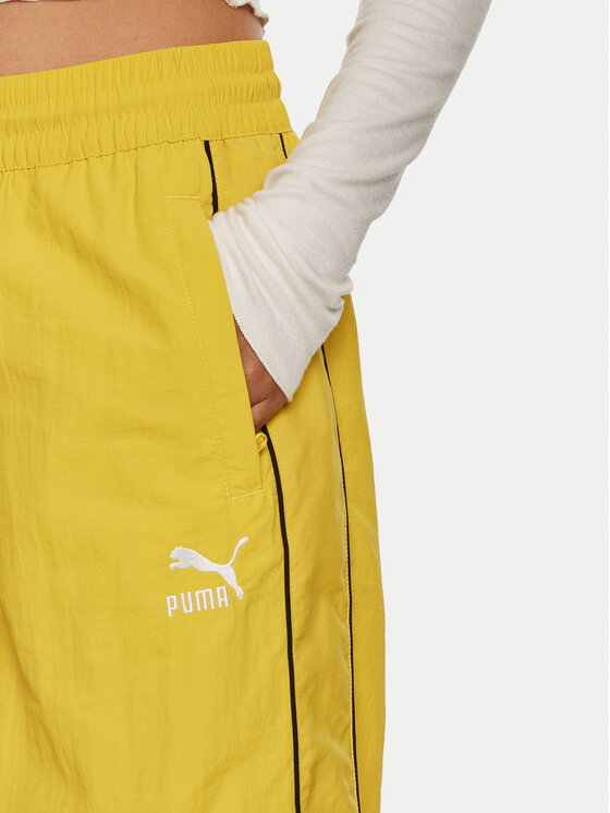 Puma Puma Долнище анцуг Play Loud T7 626807 Жълт Relaxed Fit