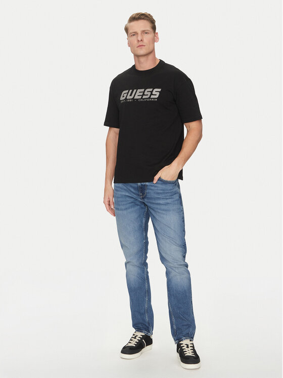 Guess Guess T-shirt 171871 Nero Classic Fit