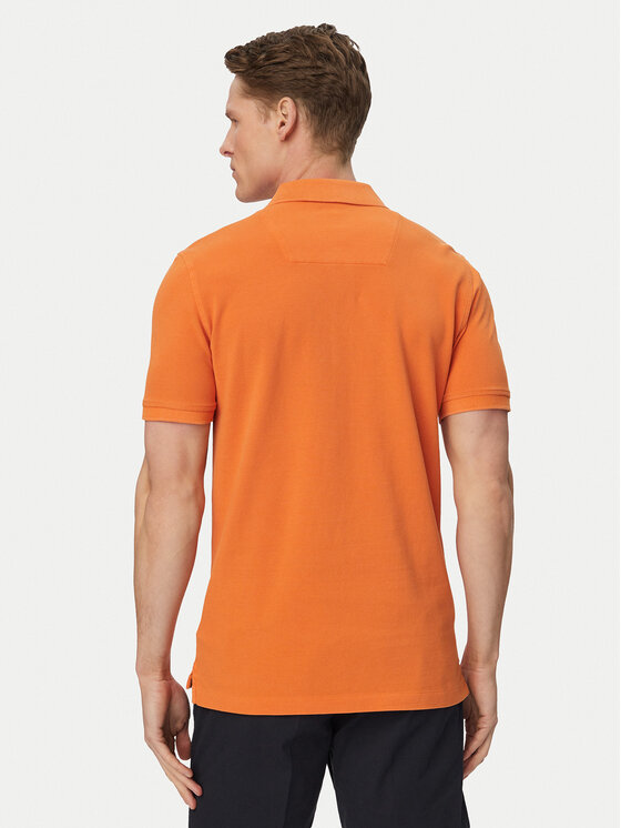 Aeronautica Militare Aeronautica Militare Polokošeľa 261PO1925UP00406 Svetlo oranžová Regular Fit