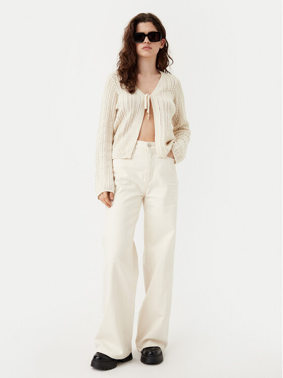 Pieces Pieces Kardigan Nuka 17155170 Beež Regular Fit