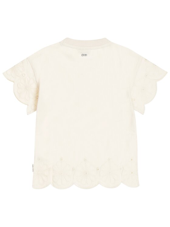 Tumble 'N Dry Tumble 'N Dry T-Shirt 84/21185/17291/14 Kremowy Regular Fit