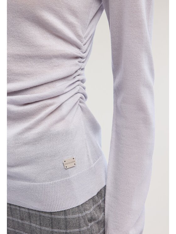 Trussardi Trussardi Sweter M0206001267N037 Szary Slim Fit