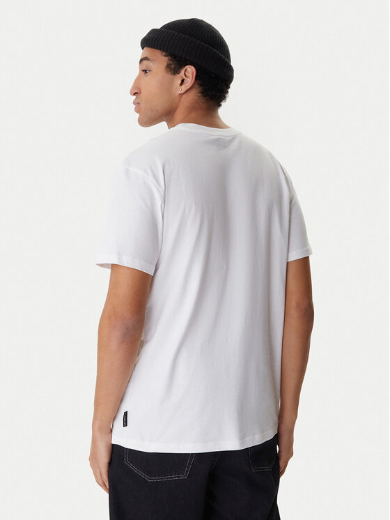 Quiksilver Quiksilver T-Shirt EQYZT07711 Bílá Regular Fit