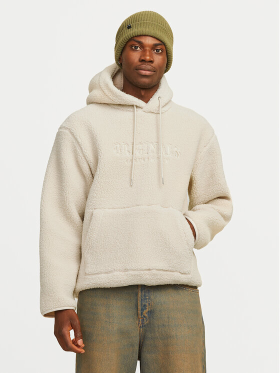 Jack&Jones Mikina Frederiksberg 12263011 Béžová Loose Fit