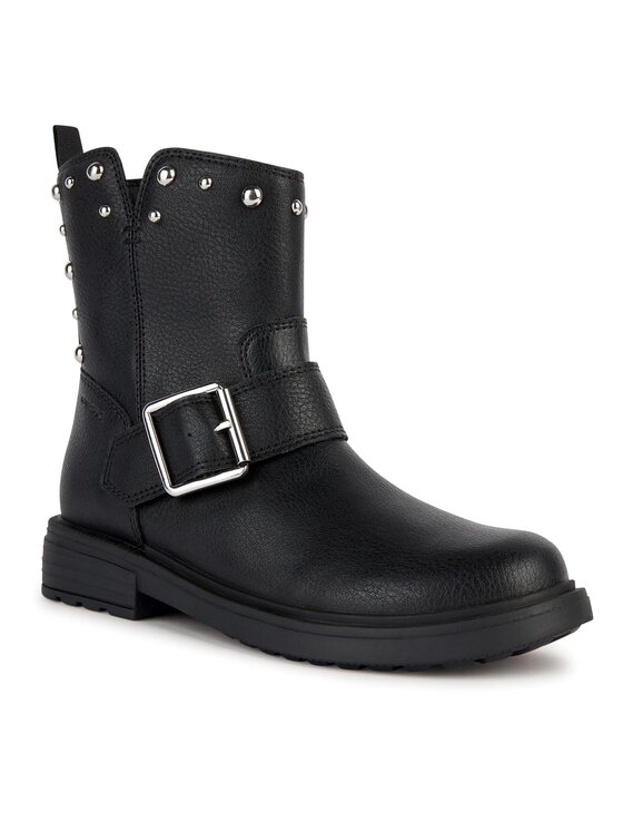 Geox Geox Μποτάκια Jr Eclair J369QK 000BU C9999 S Μαύρο