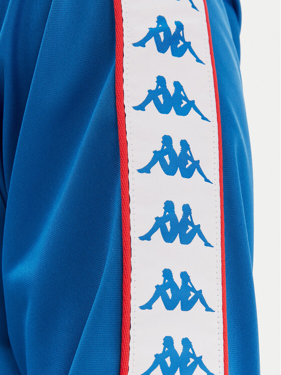 Kappa Kappa Світшот Banda Anniston 301EFU0 Голубий Slim Fit