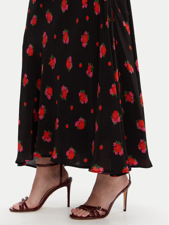 Bardot Bardot Spódnica maxi 59754SB2 Czarny Regular Fit