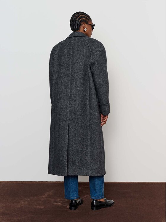 La Mania La Mania Cappotto TREVOR 2 Grigio Classic Fit