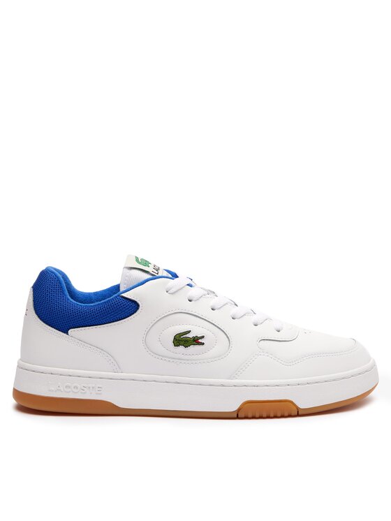 Lacoste Sneakers Lineset Contrasted Collar 747SMA0060 Alb