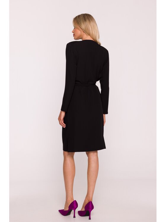 Stylove Stylove Sukienka elegancka s428 Czarny A-Line Fit