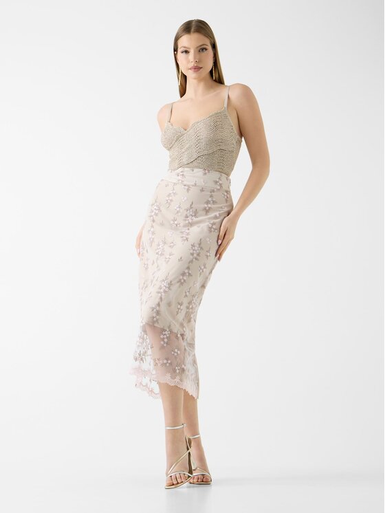 Guess Guess Svetr 183682 Béžová Classic Fit