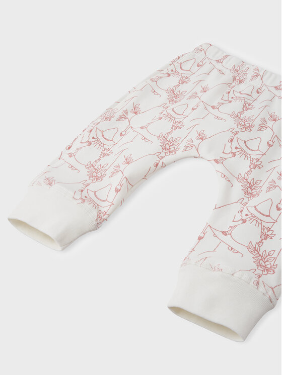 Reima Reima Komplet bodi in hlače MOOMIN Dyrbaraste 5200067A Bež Regular Fit