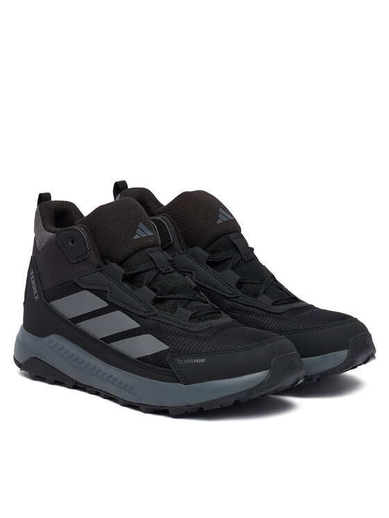 adidas adidas Trekkingi Terrex Anylander Mid Climaproof Junior Hiking Shoes KJ2663 Czarny