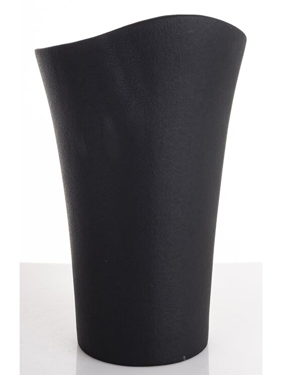 MIAhome MIAhome Wazon porcelanowy 33x19x19 cm LARRY Czarny