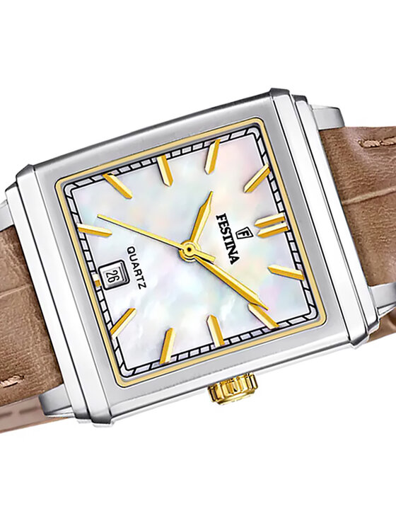 Festina Festina Zegarek F20682-4 Brązowy