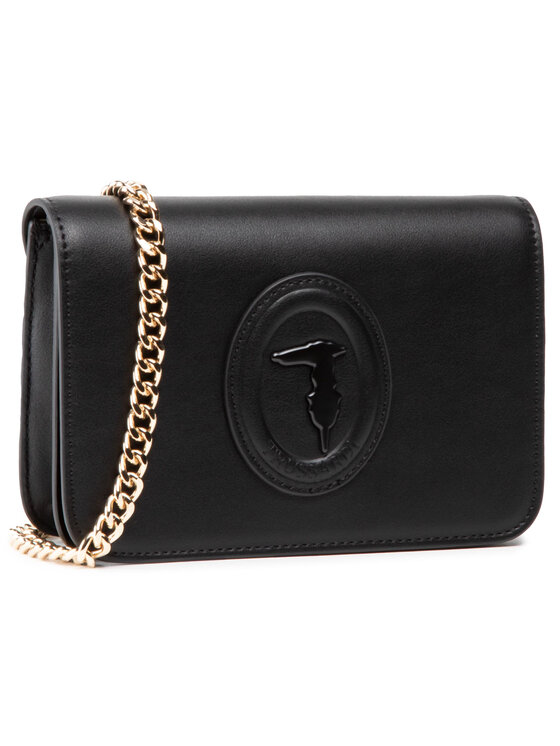 Trussardi Trussardi Geantă Clutch 1 Gusset 75B01076 Negru
