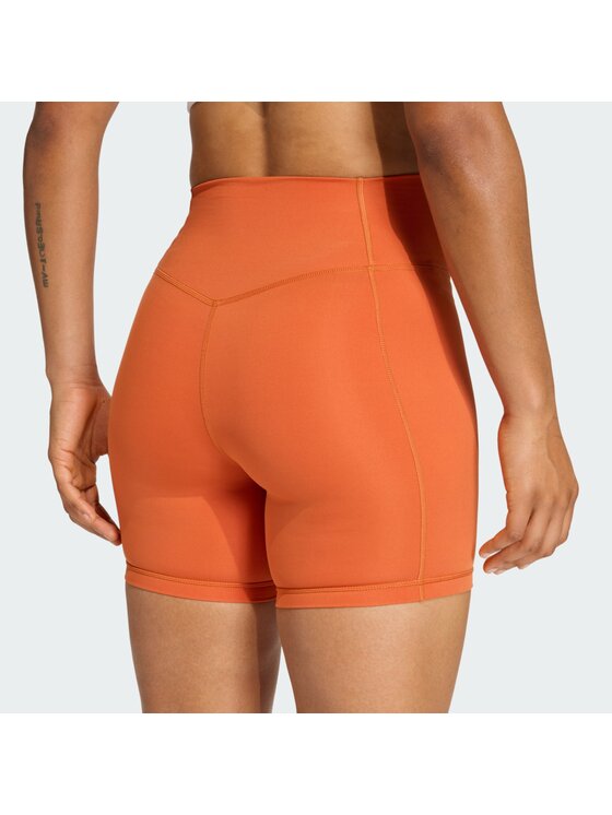 adidas adidas Szorty sportowe 158772 Pomarańczowy Fitted Fit