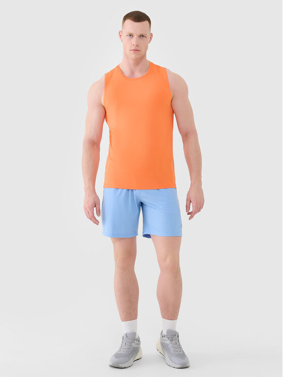 4F 4F Szorty sportowe MULTI ACTIVE Niebieski jasny Regular Fit