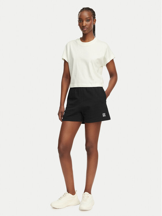 HUGO HUGO Спортни шорти Ninosta 50536943 Черен Relaxed Fit