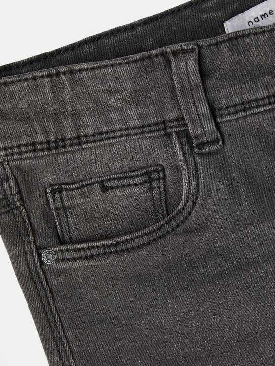 NAME IT NAME IT Jeans hlače 13208876 Siva Skinny Fit