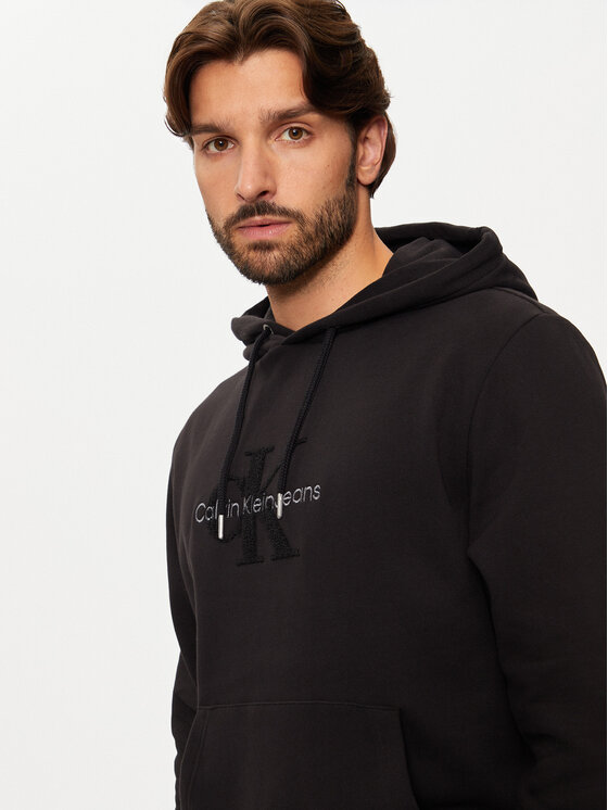 Calvin Klein Jeans Calvin Klein Jeans Felpa J30J326637 Nero Regular Fit
