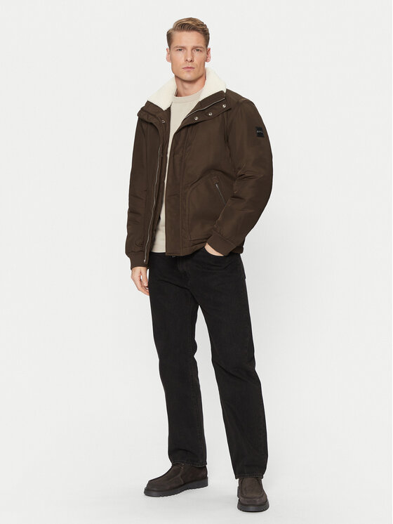 BOSS BOSS Talvejope H-Cemmi 50523387 Pruun Regular Fit