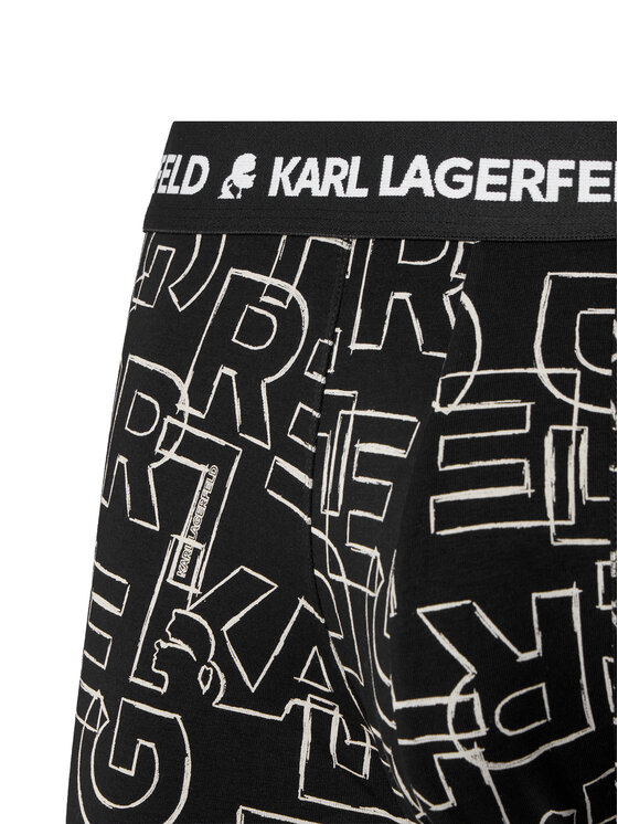 KARL LAGERFELD KARL LAGERFELD Boxershorts-Set A3M47014 Schwarz