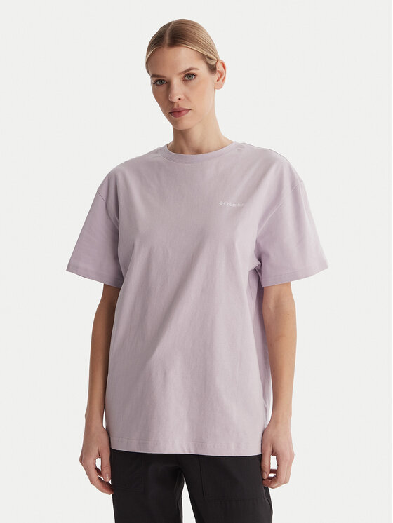 Columbia Columbia T-Shirt Rolling Bend™ 2120031 Fialová Oversize