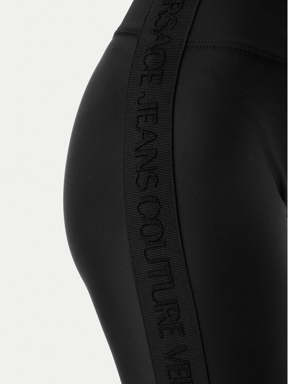 Versace Jeans Couture Versace Jeans Couture Leggings 80HAC114 J0128 Schwarz Slim Fit