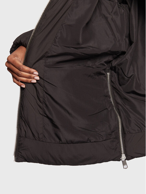 Tommy Hilfiger Tommy Hilfiger Winterjacke Chevron Sorona WW0WW36211 Schwarz Relaxed Fit