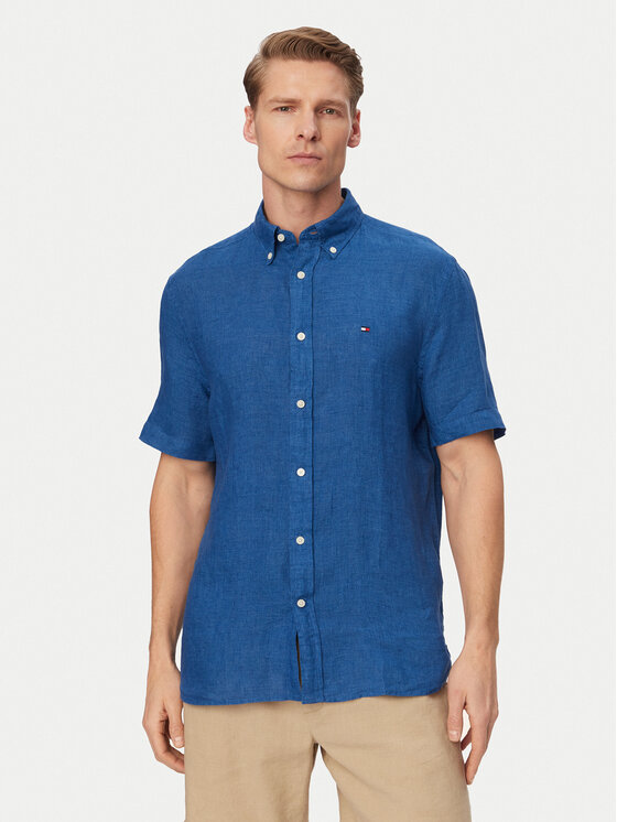 Tommy Hilfiger Cămașă MW0MW41531 Albastru Regular Fit