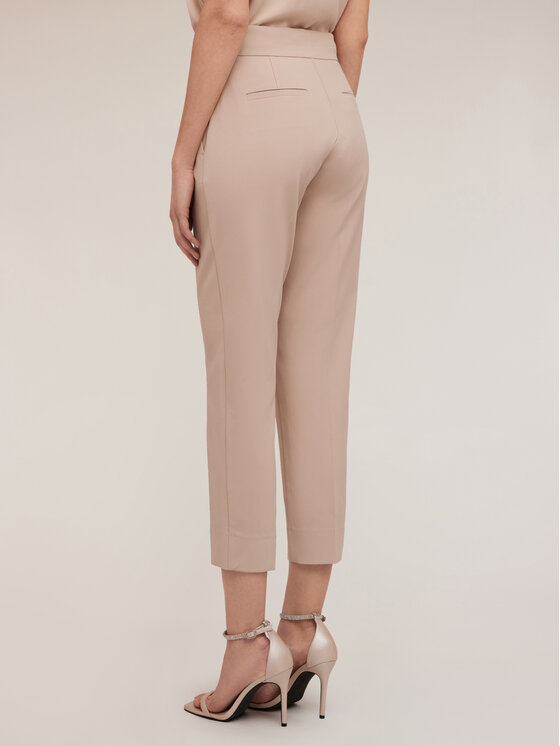 Motivi Motivi Pantaloni di tessuto P286Q003943N002 Écru Regular Fit