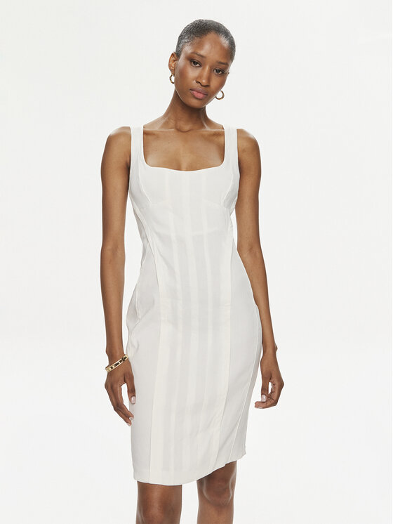 PINKO Pinko Hétköznapi ruha 102866 A0IM Ekru Slim Fit