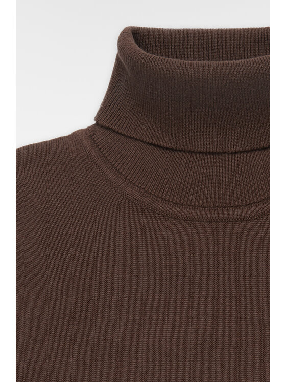 Próchnik Próchnik Golf Golf Brązowy Bawełniany PM5 SW073224000027 Brązowy Slim Fit