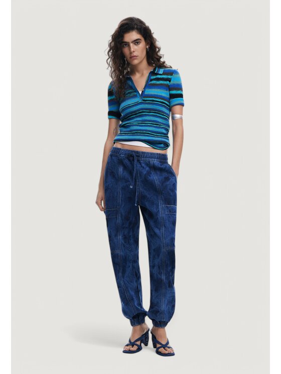 Desigual Desigual Τζιν DENIM_ALASKA Μπλε Baggy Fit