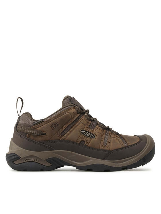keen chaussures de trekking cricadia wp 1026773 marron